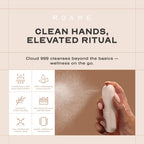 Roame Cloud 999 Hydrating Hand Sanitizer Spray, Juniper & Palo Santo, 1 oz