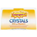Emergen-C Vitamin C 500mg, Immune Support Crystals, Orange, 56 Packets | High Potency Vitamin C, B Vitamins for Energy, Zinc and Manganese, No Water Needed, Easy Pouch Format