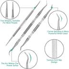 Buy now 3-Pack Ingrown Toenail File and Lifters, Professional Surgical Stainless Steel Ingrown Toenail Tool- Safe Nail Cleaning Treatment Pedicure Tools Kit Under Sidewall Cleaner Pain Relief Accessories at indiglob india