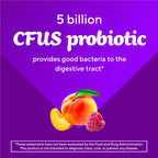 Vitafusion Probiotic Gummies | 5 Billion CFU | 70 Adult Gummy Vitamins | for Women & Men | Assorted Fruit Flavors | Gluten and Dairy-Free Supplement