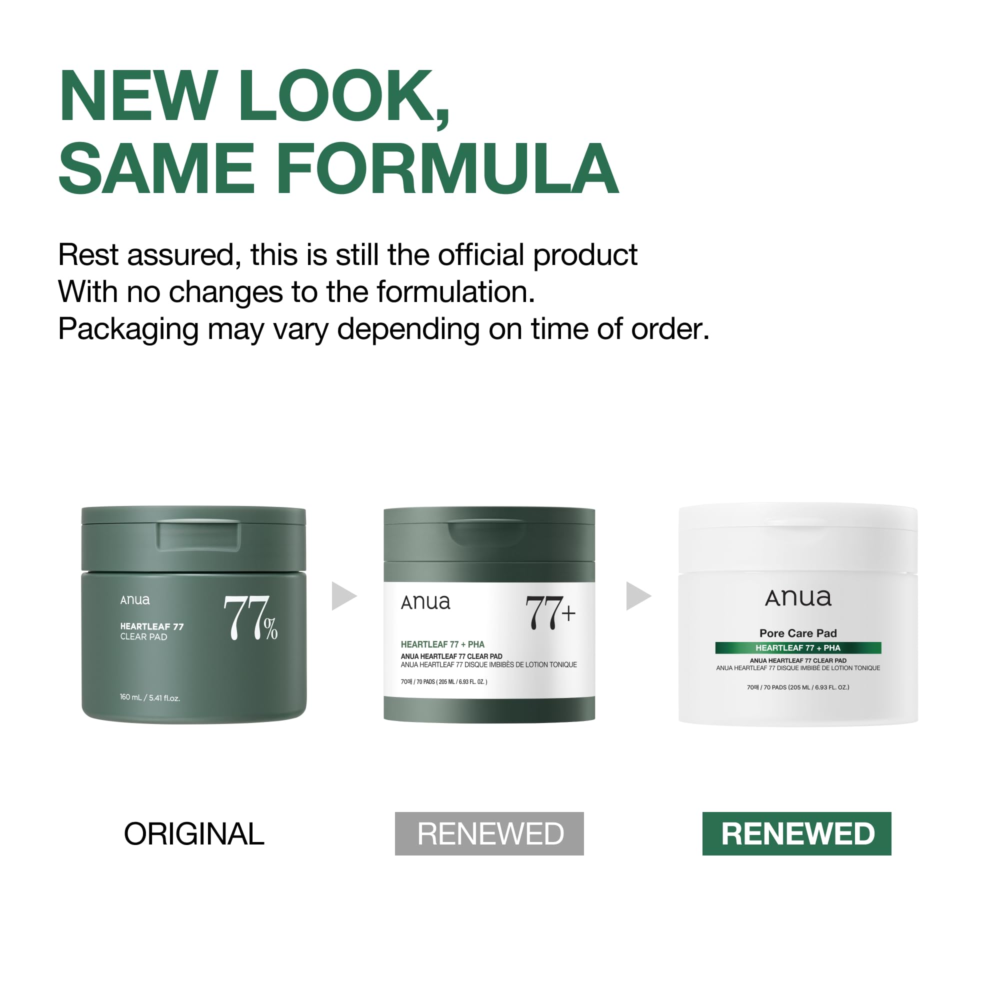Buy now ANUA Heartleaf 77 Toner Pad 70 Sheets, PHA Dead Skin Care Low pH with Korean toner pads, Daily exfoliating, Quick & Easy Facial Mask With Hearleaf, Korean Skin Care at indiglob india