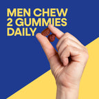 Nature's Way Alive! Men’s 50 Plus Multivitamin Gummy, Fruit-Flavored, 60 ct | Daily Chewable Multivitamins for Men with B-Vitamins, Vitamin D3 & Zinc, Supports Heart, Eye & Energy Metabolism,*