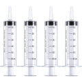 Buy now Frienda Large Plastic Syringe 4 Pack Measuring Syringe Tools Dispensing Multiple Uses(60 ml) 60 ml at indiglob india