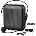 Buy now Norwii Bluetooth Voice Amplifier, Power Amplifiers, Portable Mini Wired Microphone Headset for Teacher Classroom & Outdoor Lectures, Teaching, Tour Guides, USB-C Rechargeable - 2000mAh, Black Black - 2000 mAh at indiglob india