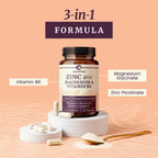 Zinc and Magnesium Supplement with Vitamin B6, Women’s Hormone Balance