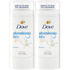 Dove Deodorant Stick Sensitive Aluminum Free 2.4 oz | For sensitive skin, Helps stop odor & stay fresh, With prebiotic glycerin, aluminum-free