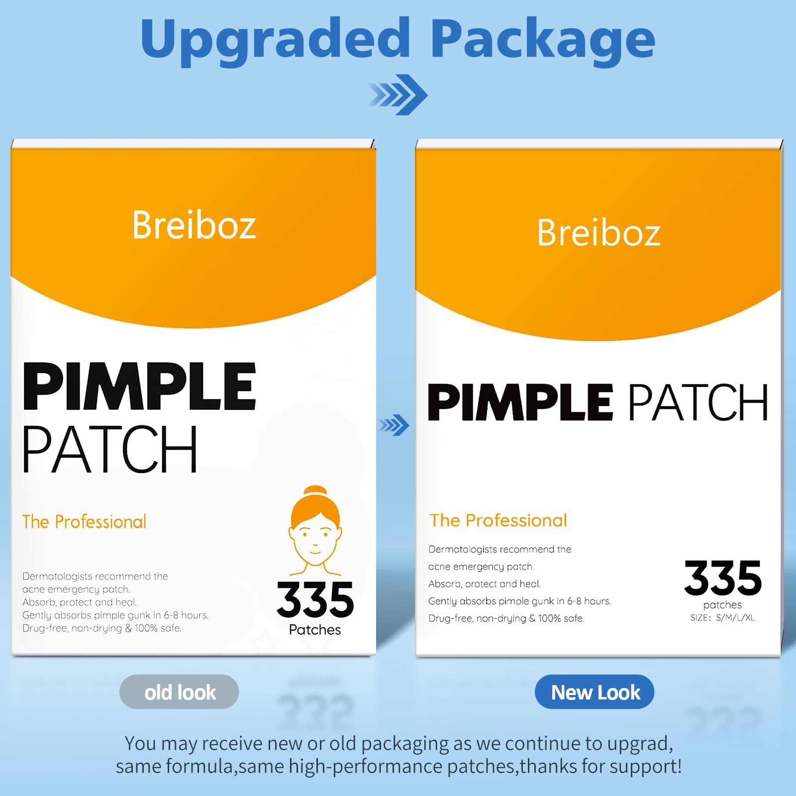 Pimple Patches for Face 335 Patches-255 Round & 80 Star Cute Coloful Acne Patches,Hydrocolloid Pimple Patch Colorful Spot Stickers w/Tea Tree, Salicylic Acid & Cica Oil| Classic & Fashion Zit Covers