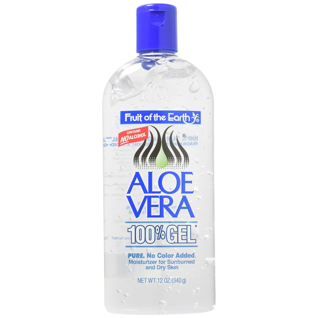 Fruit of the Earth Moisturer Gel, Aloe Vera, 12 Ounce