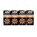 Duracell Hearing Aid Batteries Orange Size 13, 32 Count Pack, 13A Size Hearing Aid Battery with Long-Lasting Power, Extra-Long EasyTab Install for Hearing Aid Devices