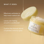 Naturium Glow Getter Body Scrub, Exfoliating Sugar Crystals with Linoleic-Rich Oils, Glycerin & Squalane, 226 g / 8 oz