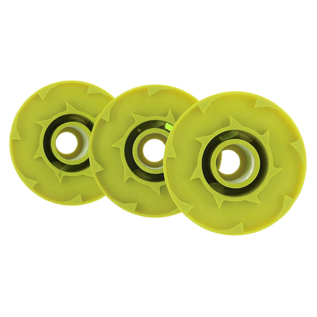 Ryobi One PLUS+ AC80RL3 OEM .080 Inch Twisted Line and Spool Replacement for Ryobi 18v, 24v, and 40v Cordless Trimmers (3 Pack)