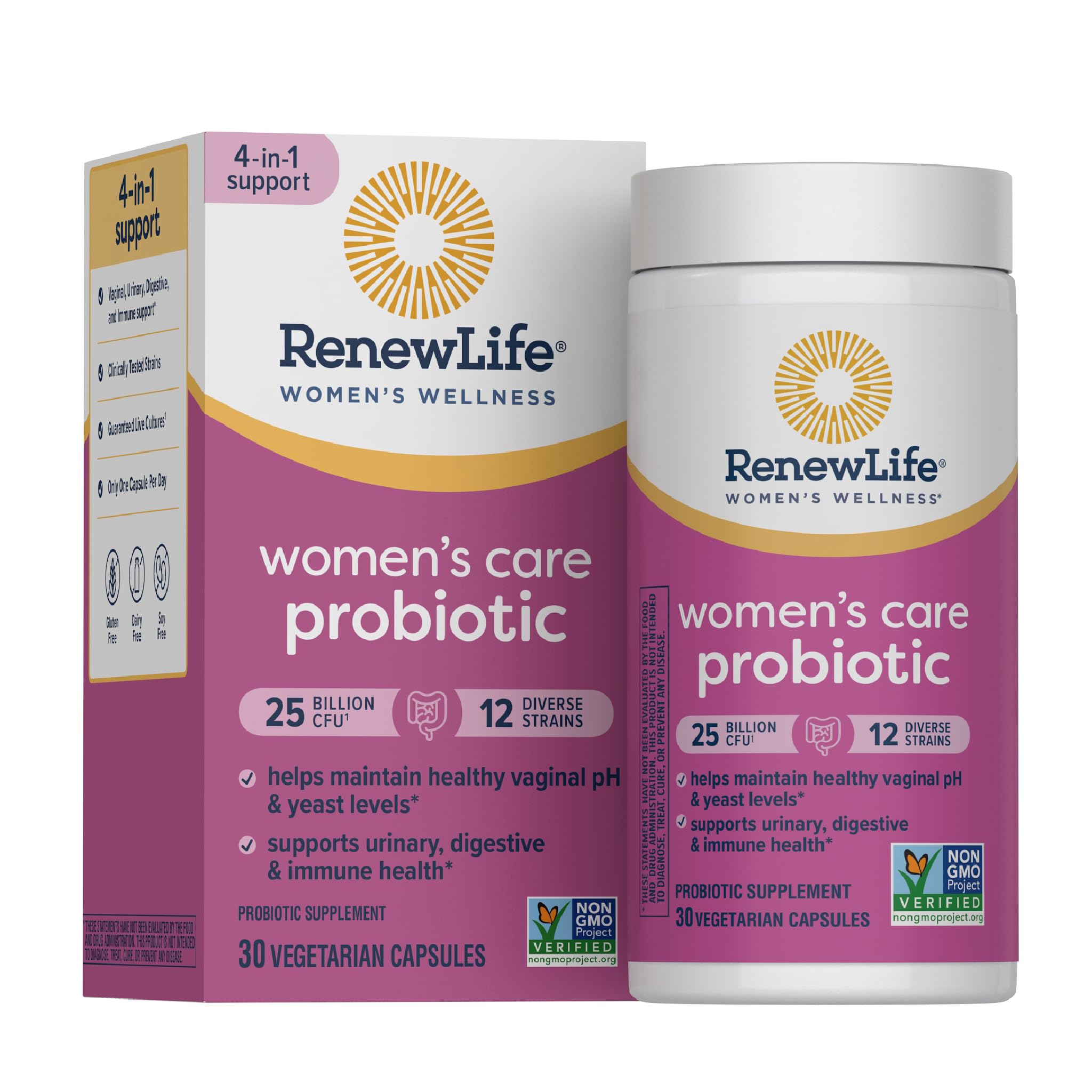 Renew Life Women's Care Probiotic 25 Billion CFU