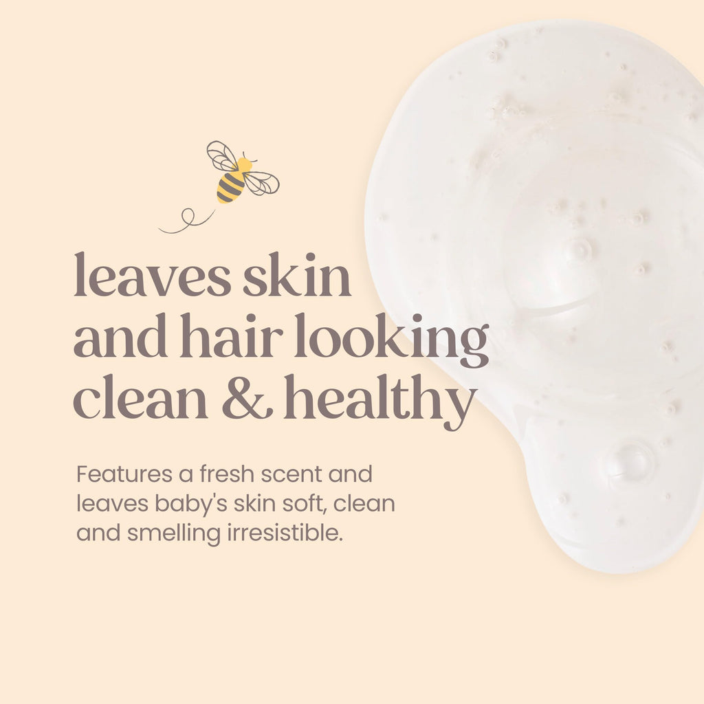 Burt's Bees Baby Shampoo & Wash, Tear Free Soap, Baby Care, Original,12 Ounce (Pack of 3)