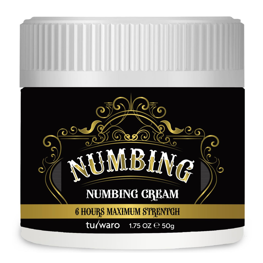 Numbing Cream: Fast-Absorbing with Emu Oil and Arnica — Non-Greasy 50 mL