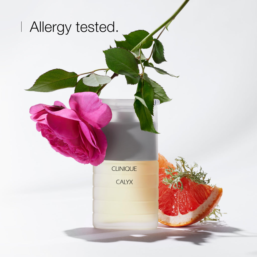 Buy now Clinique Calyx Eau de Parfum Spray | Notes of Ruby Red Grapefruit + Guava | Perfumes for Women, 1.7 Fl Oz at indiglob india