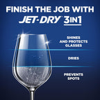 Buy now Finish Jet-Dry Dishwasher Rinse Aid, Compatible with Dishwasher Detergent, Prevents Spots & Residues, Dries, Shine & Protects, 32 oz, 300 washes at indiglob india