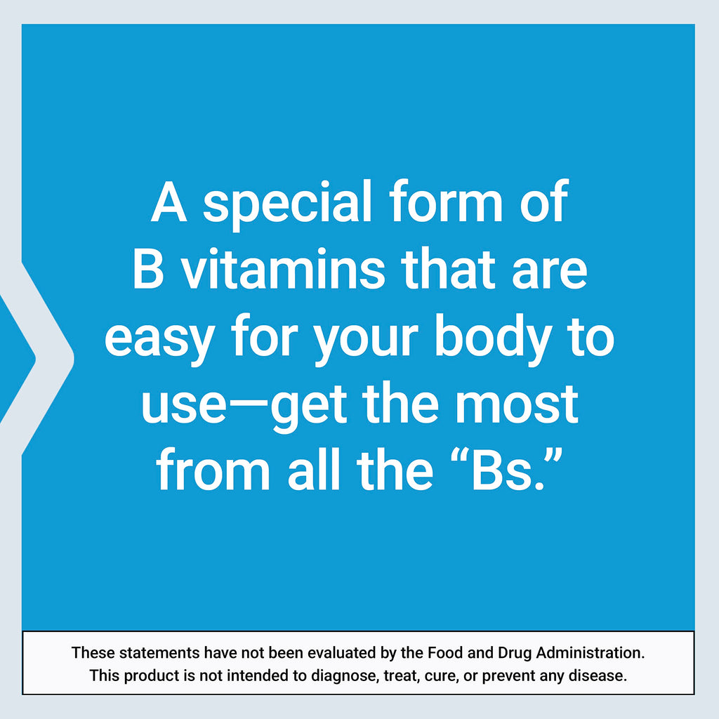 Life Extension BioActive Complete B-Complex, 60 Vegetarian Capsules | Complete B Complex for Heart, Brain & Nerve Support with Healthy Energy & Metabolism in Vegetarian Capsules