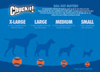Buy now Chuckit! The Whistler Ball Dog Toy, Small (2 Inch Diameter) for Dogs 0-20 lbs, Pack of 2 at indiglob india