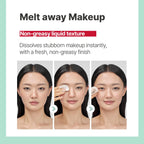 Illiyoon Gentle Deep Eye Makeup Remover | for Waterproof Mascara, Lipstick, Eyeliner, Non-Greasy 2-Phase Oil & Water Formula, Ophthalmologist Tested, Vegan, Korean Skin Care, 4.73 fl.oz.