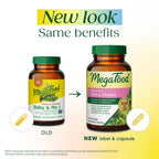 MegaFood Baby & Me 2 DHA & Choline Prenatal Vitamins, 60 Liquid Capsules