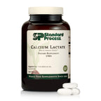 Standard Process Calcium Lactate, Bone & Immune Supplement, 90 Tablets | Bone and Immune Health Supplement, Vegan, Gluten-Free, Non-Dairy, Non-Soy and Non-Grain, Bone, Joint and Health Support