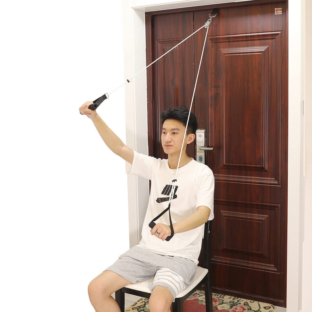 Shoulder Pulley for Physical Therapy, Over The Door Pulley System