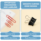 Mr. Pen- Paper Clips and Binder Clips Set, 440 pcs