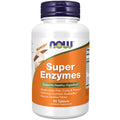Buy now NOW Foods Supplements, Super Enzymes, Formulated with Bromelain, Ox Bile, Pancreatin and Papain, Super Enzymes, 90 Tablets at indiglob india