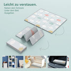 Buy now UANLAUO Foldable Baby Play Mat, Extra Large Waterproof Activity Playmats for Babies,Toddlers, Infants, Play & Tummy Time, Foam Baby Mat for Floor with Travel Bag (Cloud(71x59x0.4inch)) at indiglob india