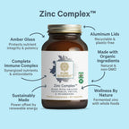 PURE SYNERGY Zinc Complex Immune Support Supplement (60 Capsules)