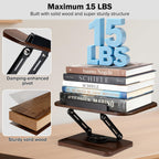 Book Stand with Light & Storage, Book Holders for Reading Hands Free
