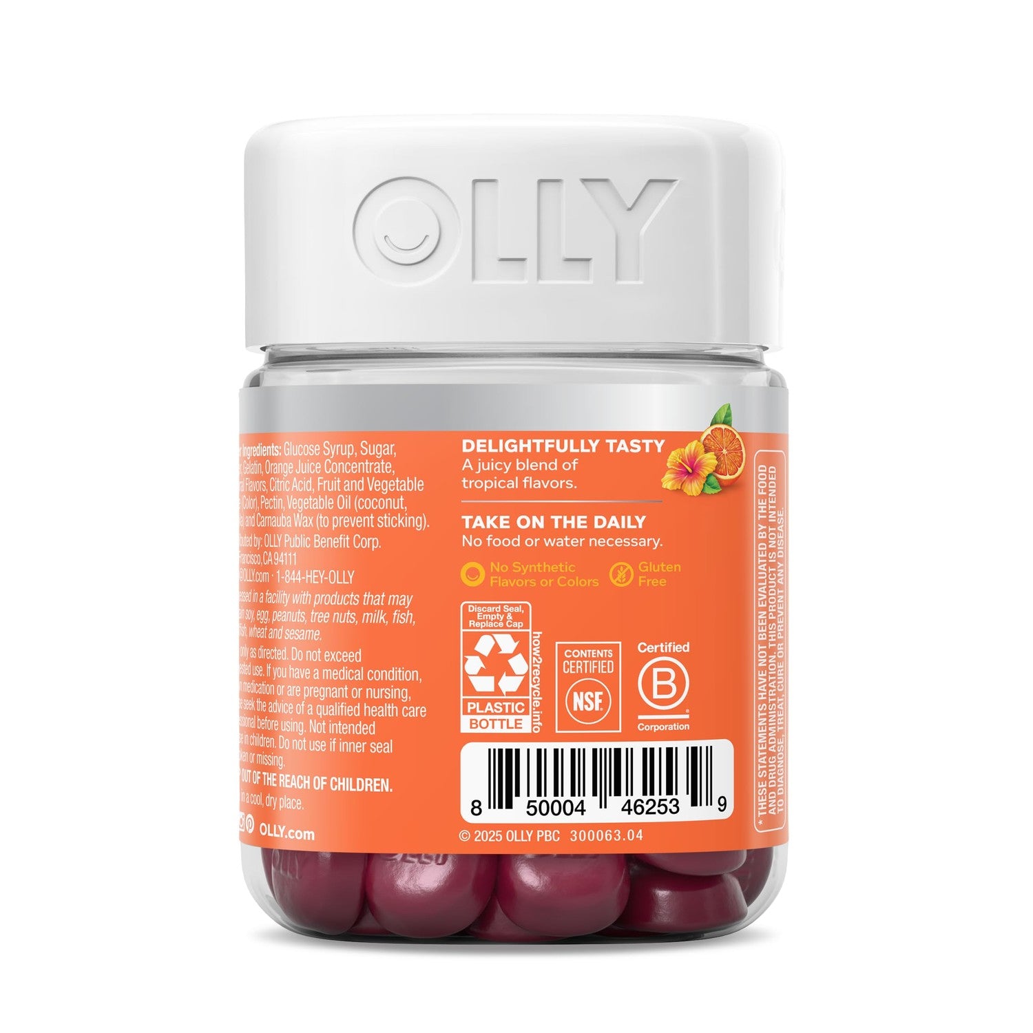 OLLY Heavenly Hair, Supports Healthy Hair,* Keratin, Biotin - 60 Count