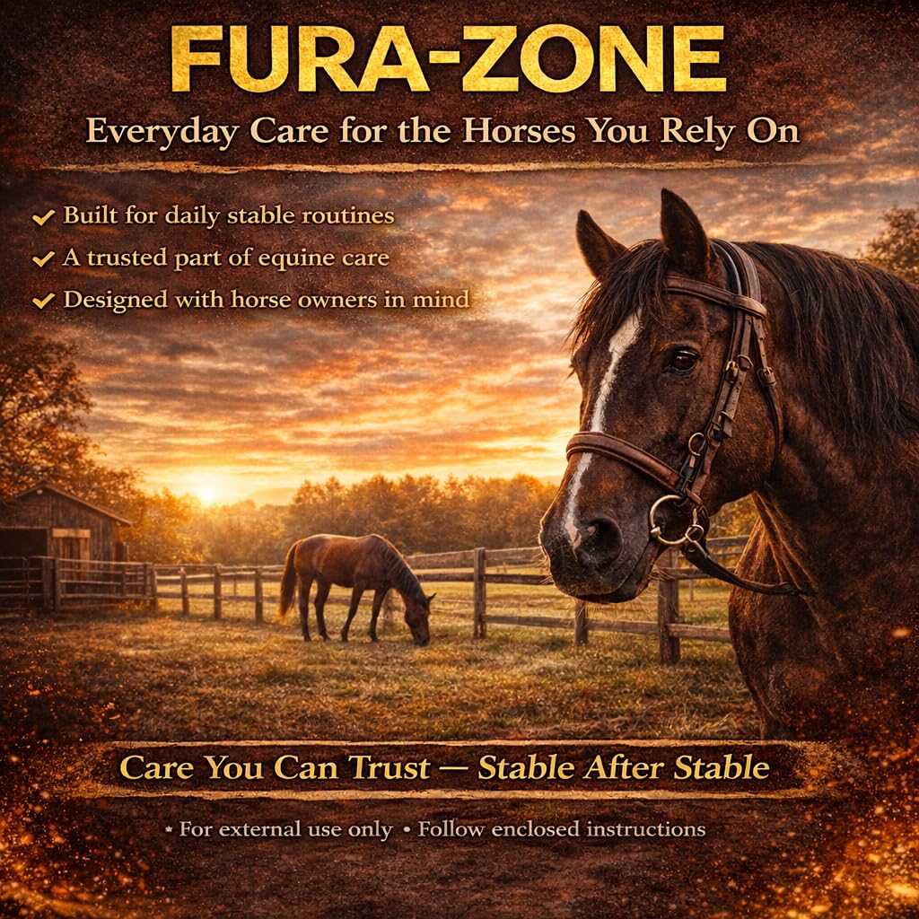 Equine Topical Care Ointment for Horses, Nitrofurazone, 1 lb