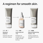 The Ordinary Lactic Acid 10% + Hyaluronic Acid 2%, High-Strength Exfoliating Serum for Smoother, Brighter Skin, 1 Fl Oz