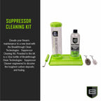 Breakthrough Clean Technologies Suppressor Cleaning Kit, 16oz. Removes Carbon and Lead depsosits