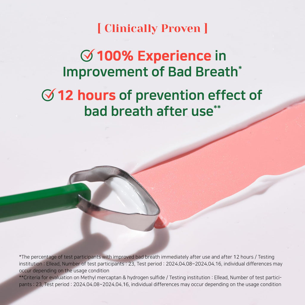 EUTHYMOL 304 Stainless Steel Tongue Scraper – Removes Tongue Plaque
