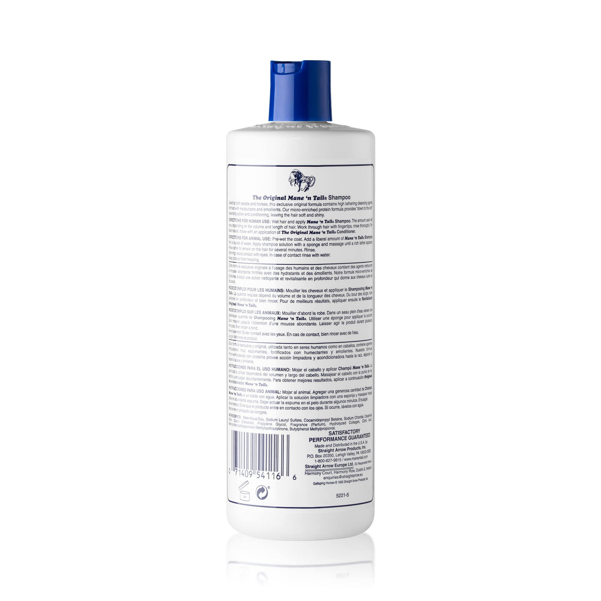 Straight Arrow - The Original Mane N Tail and Body Shampoo (16 oz.) 1 pcs sku# 1898491MA