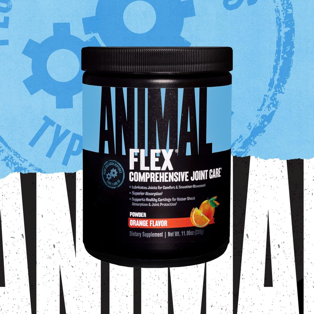 Buy now Animal Flex Powder - Joint Support Supplement for Pain Relief, Repair and Restore Muscles with Turmeric, Glucosamine, Chondroitin, MSM, Collagen and Boswellia, Great Tasting Orange Flavor, 30 Scoops at indiglob india