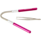 Buy now Tweezerman Smooth Finish Facial Hair Remover with Free Tweezerette, Pink at indiglob india