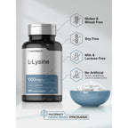Horbäach L-Lysine 1000mg | 100 Coated Caplets