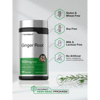 Horbäach Ginger Root Extract Supplement | 150 Capsules | Traditional Herbal Formula | Non-GMO & Gluten Free