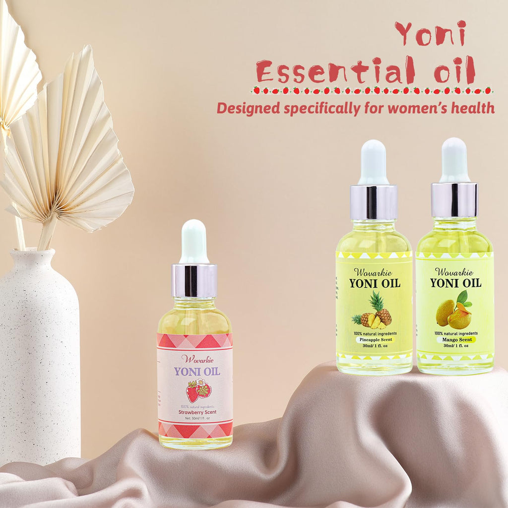Yoni Oil for Women, 100% Natural Feminine Oil Intimate Deodorant for Women
