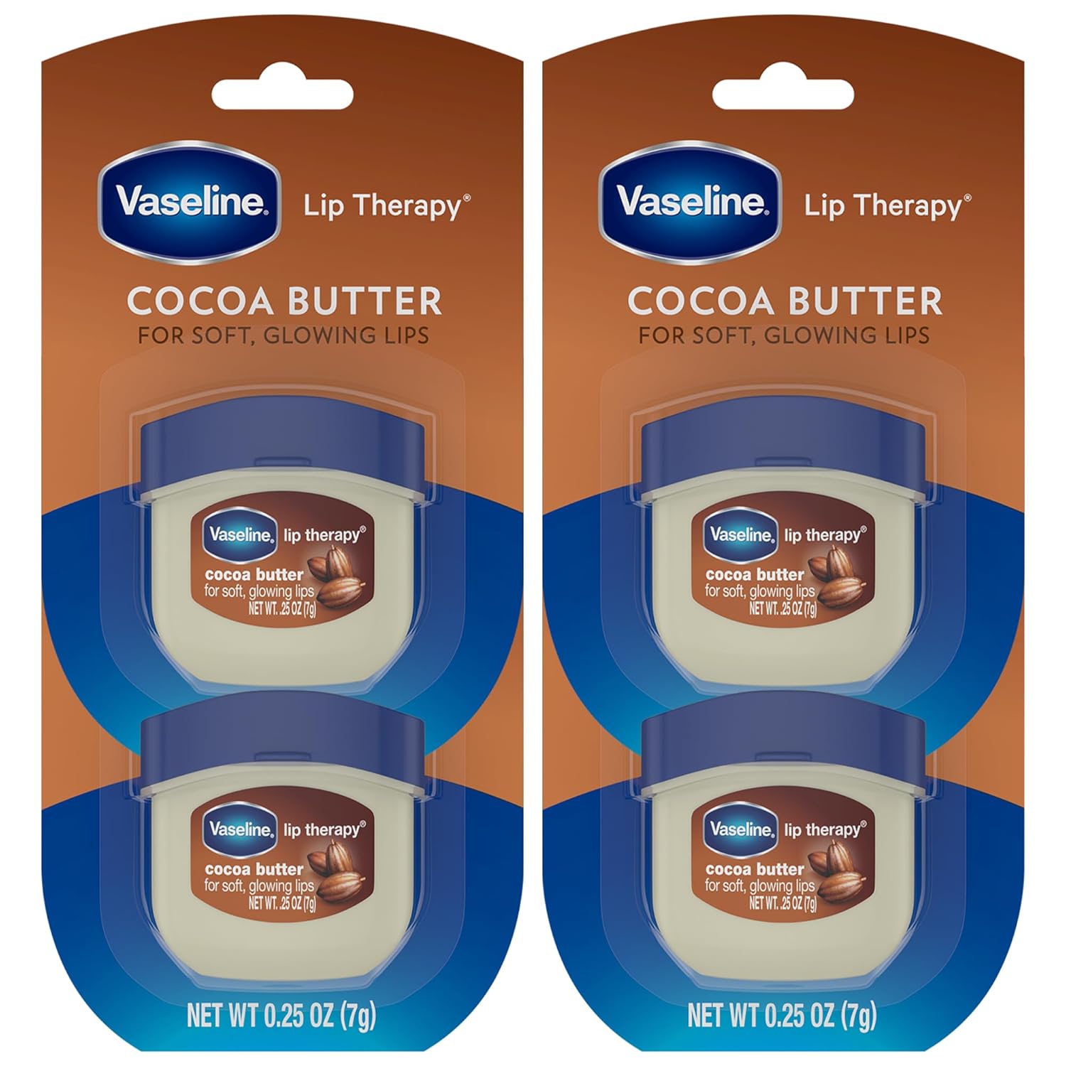 Buy now Vaseline Lip Therapy Cocoa Butter, .25 oz (Pack of 3) Cocoa Butter 0.25 Ounce (Pack of 4) at indiglob india