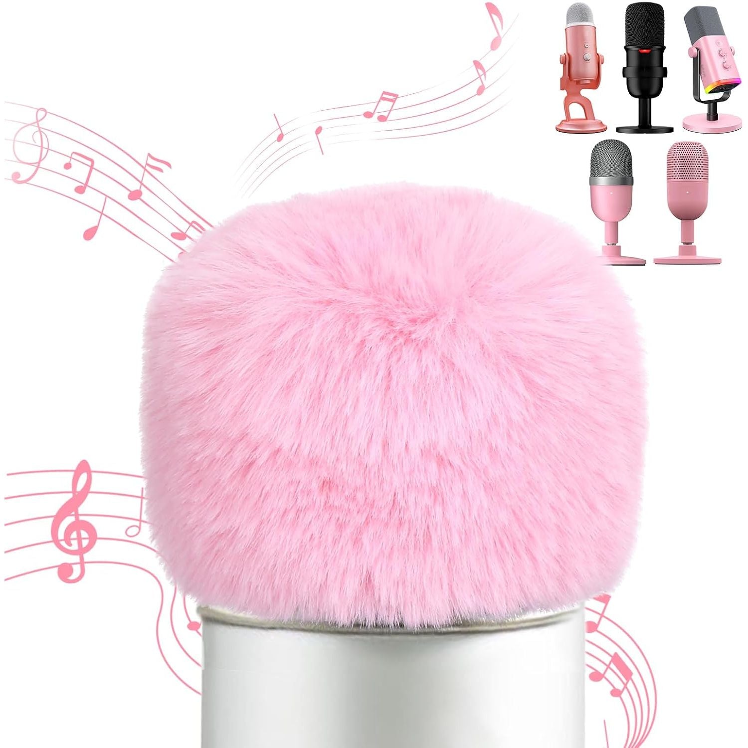 Buy now YOUSHARES 2PCS Blue Yeti Pop Filter for Blue Yeti Microphone, Yeti Foam Windscreen with Dead Cat Blue Yeti Mic Cover for Yeti Mic and Blue Yeti Pro USB Microphone Pink at indiglob india