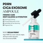 VT COSMETICS PDRN Cica Exosome Ampoule, 1.01 fl. oz.