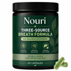 Three Source Breath Formula, Gut Balance Supplement with Digestive Enzymes & Plant Extracts, Support Fresh Breath, Gut Balance ＆ Liver Health