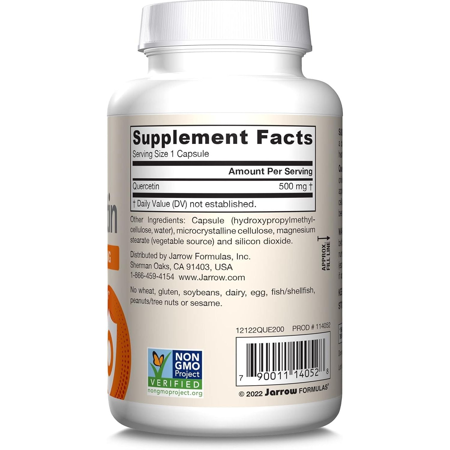 Buy now Jarrow Formulas Quercetin 500 mg - 200 Veggie Caps - Supports Antioxidant Status, Cardiovascular Health & Immune Health - 200 Servings at indiglob india