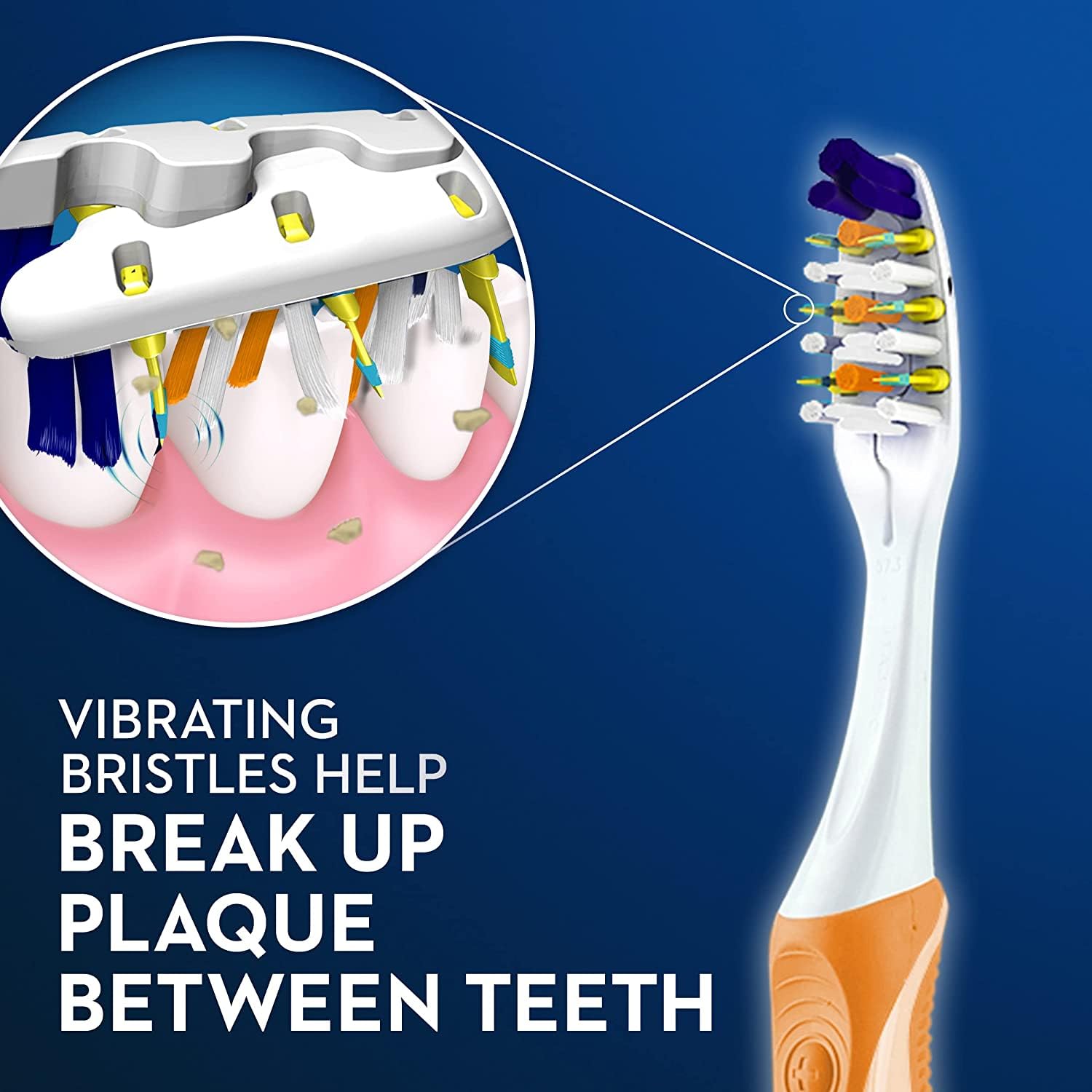 Buy now Oral-B Pro-Health Pulsar Battery Toothbrush, Soft, Blue , 2 Count (Pack of 1) at indiglob india