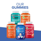 Qunol Turmeric 500mg Gummy, Ultra High Absorption Turmeric Curcumin, 90 ct | Delicious Vegan & Gluten Free Supplement that Supports Joint Health and Healthy Inflammation Response, Rich Tangerine Flavor