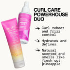 Buy now Pacifica Pineapple Swirl Curl Defining Cream â€“ Curl Cream for Curly Hair, Curly Hair Products with Coconut Oil and Hyaluronic Acid, Styling for Bouncy Waves Without Crunch - 4 Oz at indiglob india